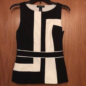 White House Black Market Sleeveless Top
